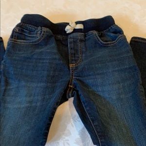 Elastic waist gap jean